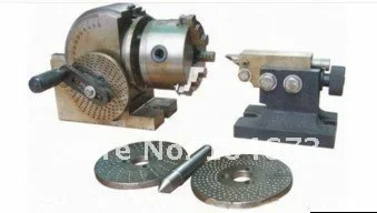 

Semi-universal quick dividing indexing head with tail stock for cnc milling te