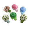 Wholesale 24pcs/lot 10cm Animal Turtle Plush Toys Keyring Cute Stuffed Tortoise Dolls Pendants Key Chain Gifts 1