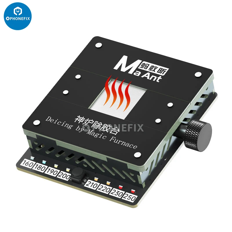 

MaAnt SL-1 CPU Pre-Heating Platform Magical Degumming Station For Mobile Phone IC Chip Motherboard PCB BGA Glue Removing Station