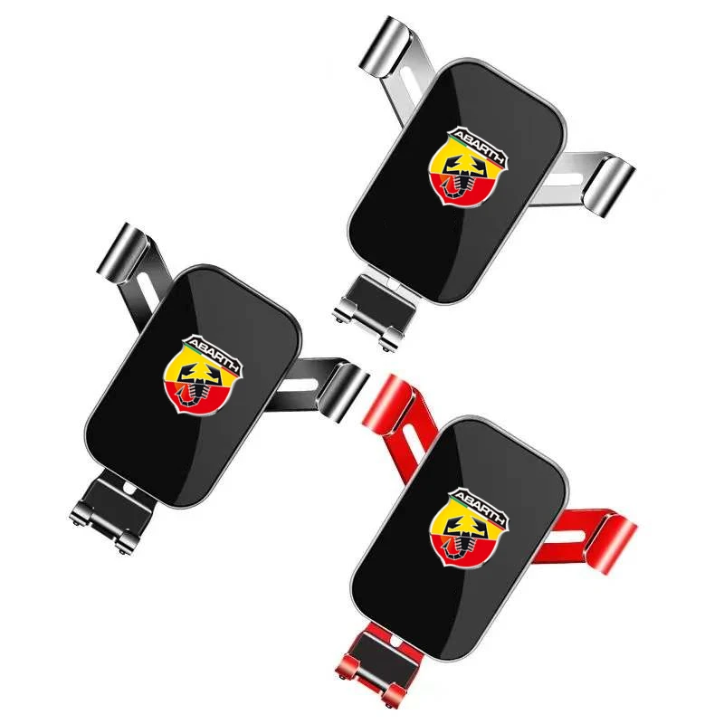 

Gravity Car Phone Holder Car Air Vent Clip Mount Mobile Phone Holder For Fiat Punto Abarth 500 Stilo Ducato Palio Bravo Doblo