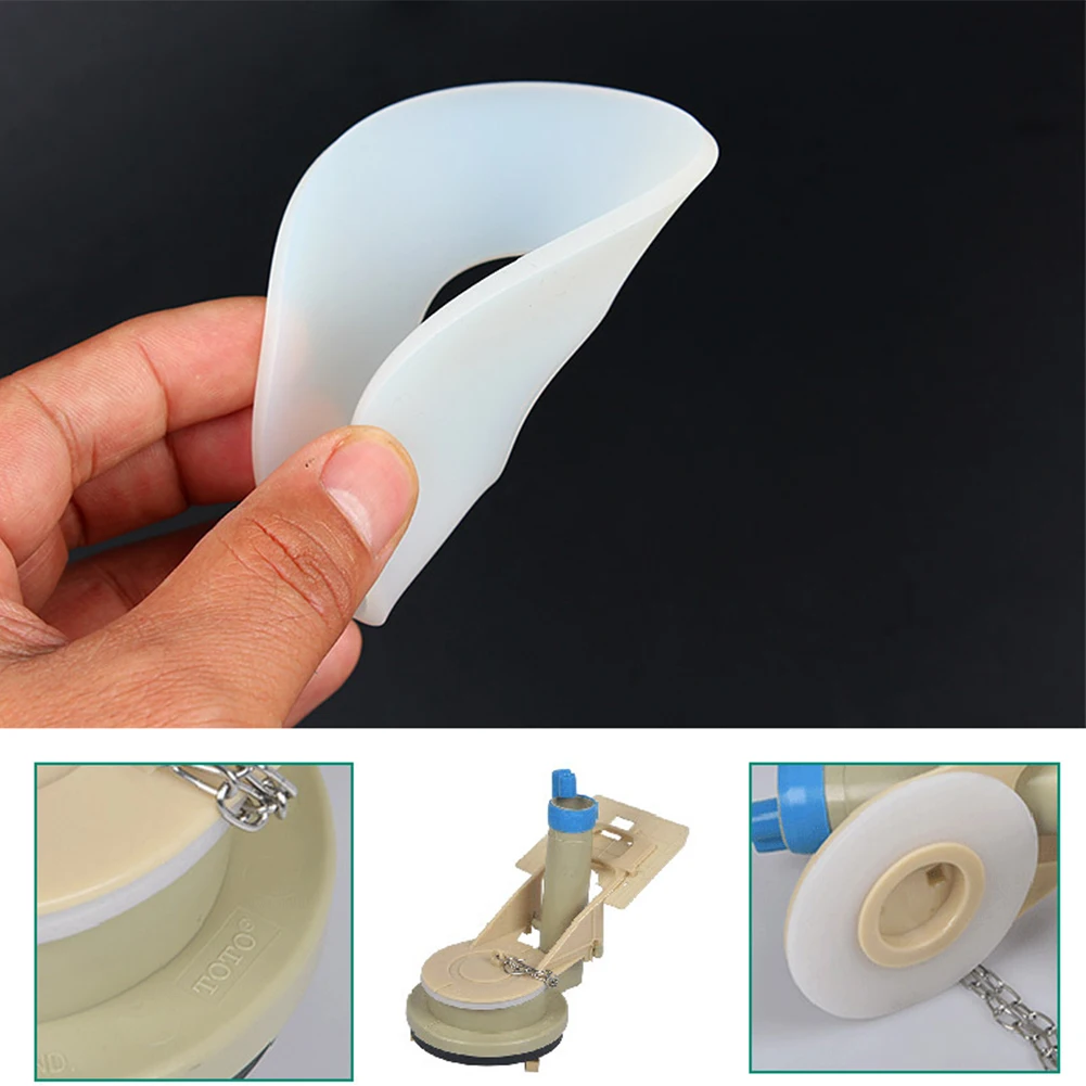 

1PCS Clear Silicone Sealing Washer For TOTO 3inch Replacement Standard Flush Valve Seal Washer Cistern Inlet Fix Bathroom Parts