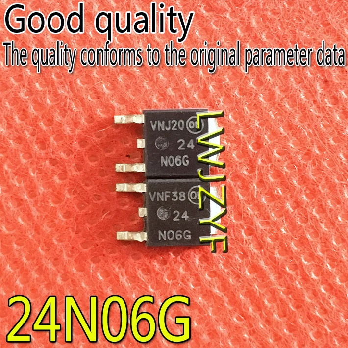 

(10Pieces) New 24N06G NTD24N06G TO-252 MOS MOSFET Fast shipping