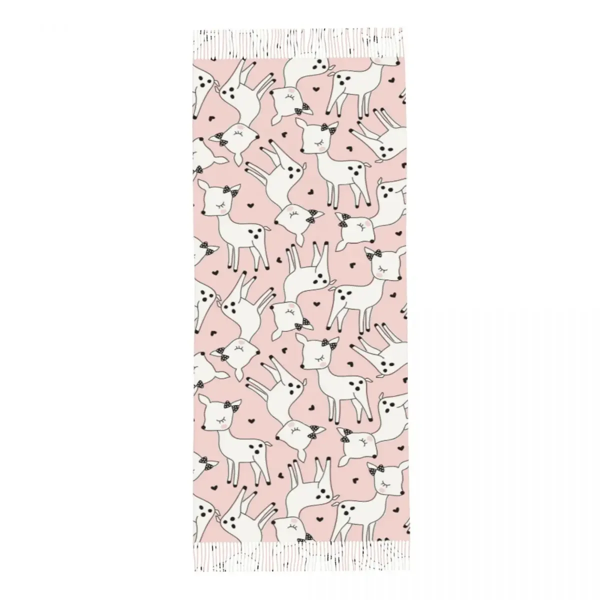 Personalized Printed Scarf Men Women Winter Warm Scarves Shawl Wrap