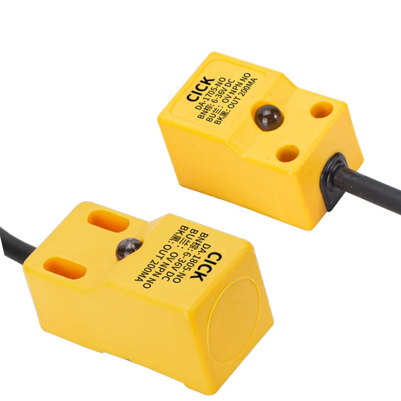 Square Metal Sensor 1805 Detection distance 5mm Proximity Switch IP67 NPN PNP DC6-36V 3-Wire