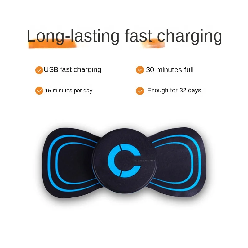 Multi-function intelligent charging shoulder and neck massage machine mini pulse shoulder and neck massage with tens digital the