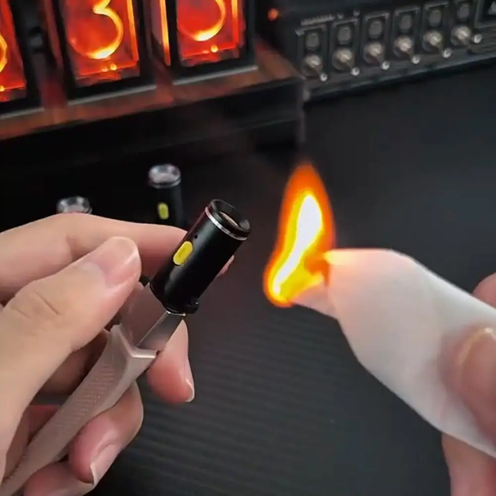Compact Type C Electric Mini Lighter - Portable & Flameless