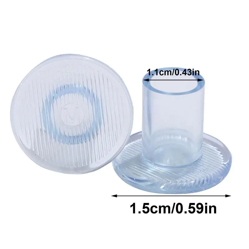 1 Pair Heel Stoppers Grass Heel Protector Non-slip Shockproof Silencer Protector Covers Bridal Wedding Party
