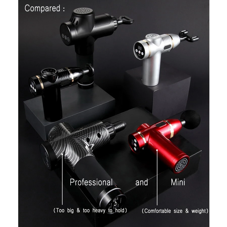 32 speed levels Electric massage Gun Slimming Body Neck back foot leg shoulder Massager Muscle Fascia Gun percussion massagers