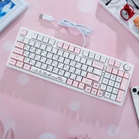 MAIMOOO Cute Russian Keycap Layout  PBT Keycaps XDA Profile Dye For Ikbc Cherry MX 108/104/87/61/96 Keys Mechanical Keyboard - Image 4