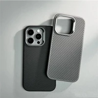 Luxury Carbon Fiber Texture Simple Phone Case For IPhone 12 13 14 15 16 Pro Max Soft Rubber Frame Cover For IPhone 16 15 ProMax 1