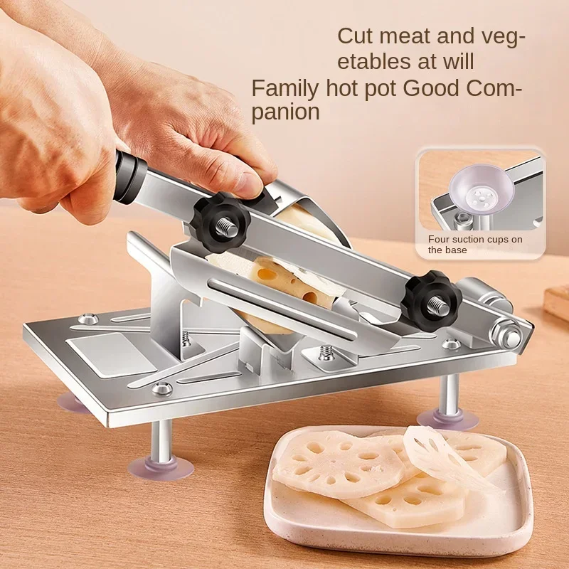 household fat beef mutton roll slicer commercial cutting manual meat and cutter multi-functional meat artifact