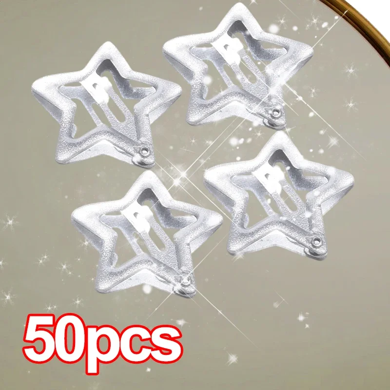 50pcs-Silver B