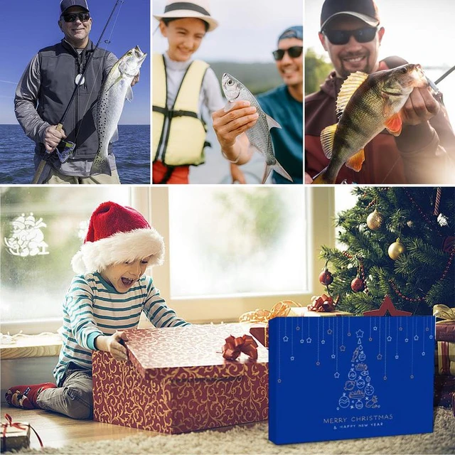 Advent Calendar 2023 24 Days Gift Count Down Calendar with Fishing