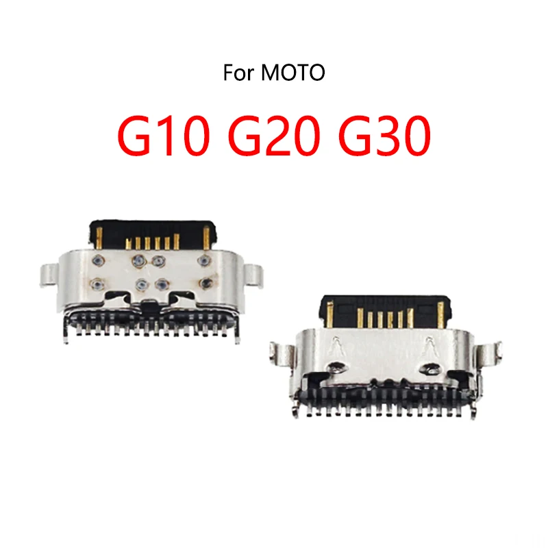 

50 шт./лот для Motorola MOTO G10 G20 G30 / One Power P30 Note XT1942-1 USB зарядная док-станция гнездо разъем