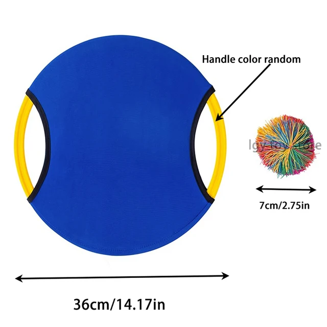 Kid Sports Game Kindergarten Sensory Integration Training Round Elastic Cloth Parent Child Activities Outdoor Garden Field Game 5