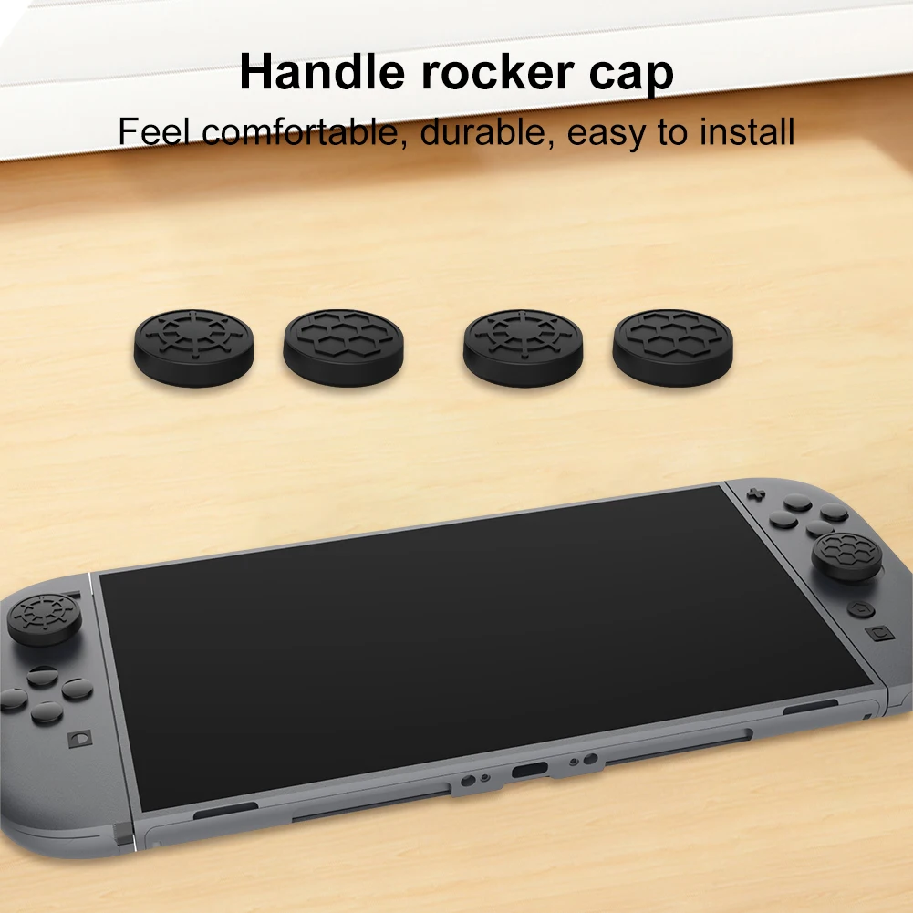 Accessorries Kit for Switch 2 Accessories Bundle Silicone Thumb Cap Grips Dust Plug Dust Filter Mesh Left Right Handle Stickers