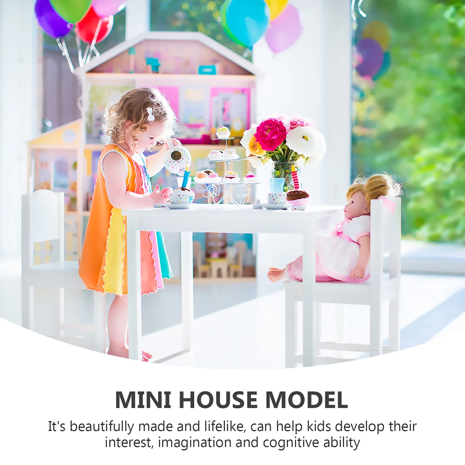 Miniature Furniture High Quality Wooden Mini House Mailbox Dollhouse Accessories Scene Decoration Garden Supplies