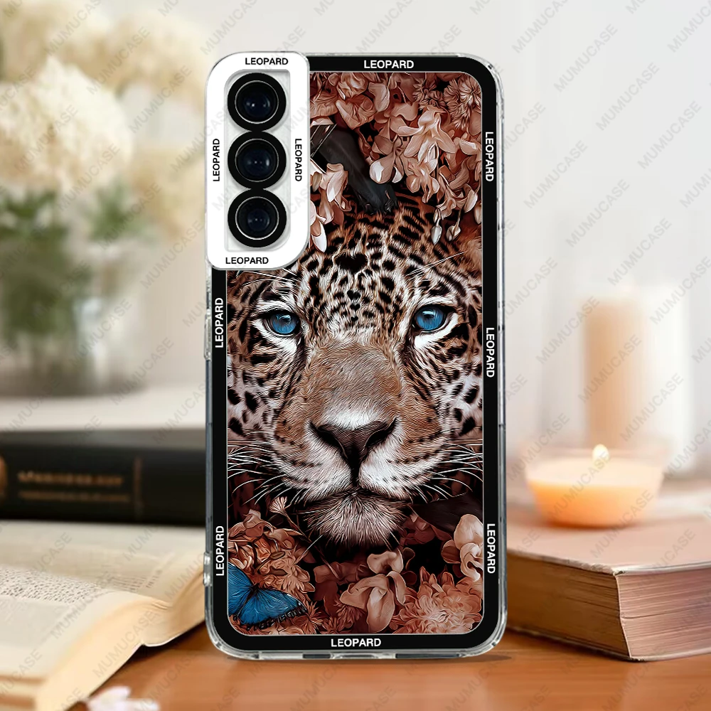 Leopard Soft Phone Case - Sleek and Stylish Protective Cover