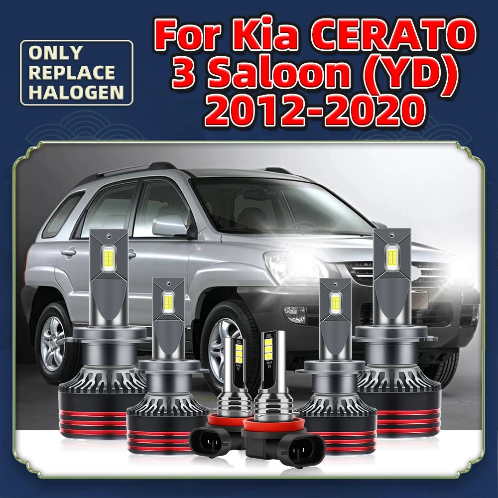 

33000LM Led Headlights 220W 12V Car Bulbs CSP H7 Luces For Kia Cerato 3 Saloon (YD) 2012 2013 2014 2015 2016 2017 2018 2019 2020
