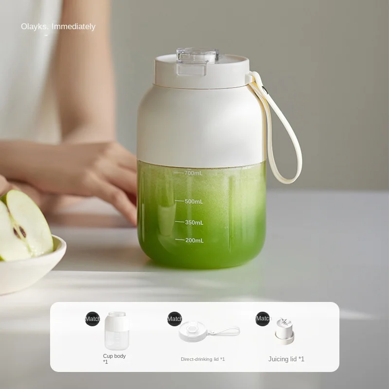 Compact Multi-Functional USB Rechargeable Smoothie & Juice Blender with 12 Blades