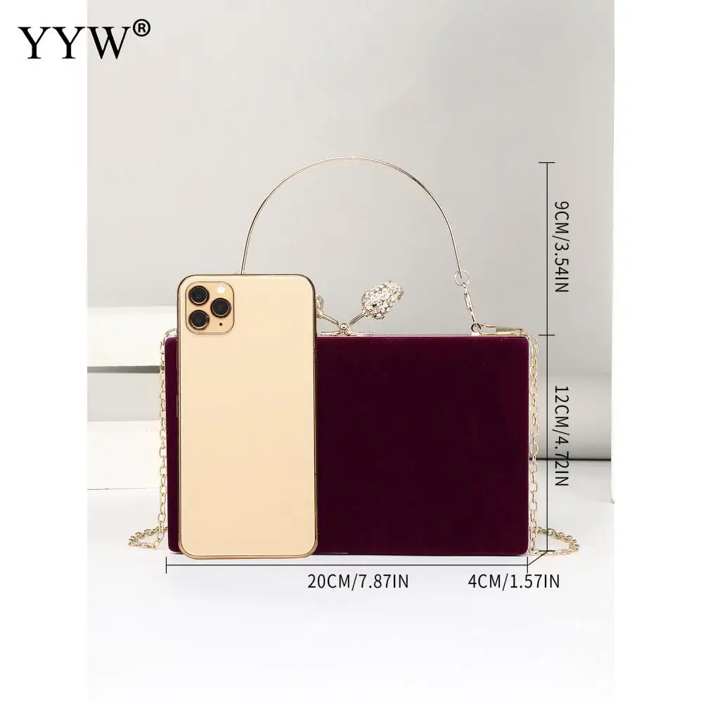 For Women Fashion Leaf Clasp ClutchesLadies Gala Party Dinner Clutch Chain Shoulder Handbags and Purses Ladies Chic Handbag