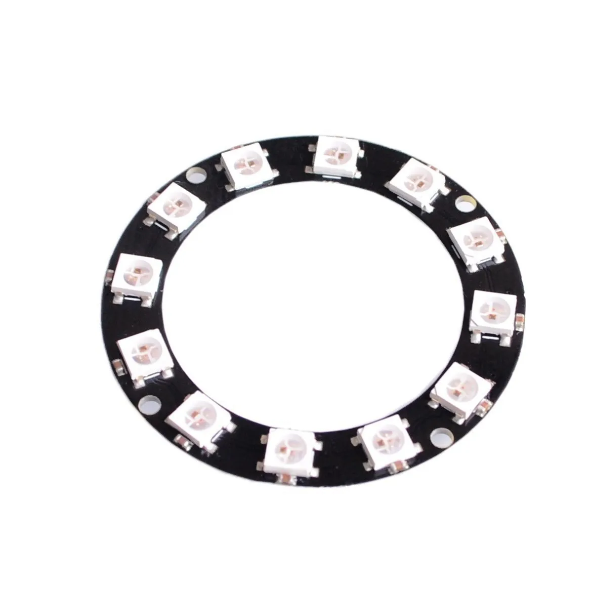 Vibrant RGB LED Ring with Integrated Drivers - Customizable Illumination Options