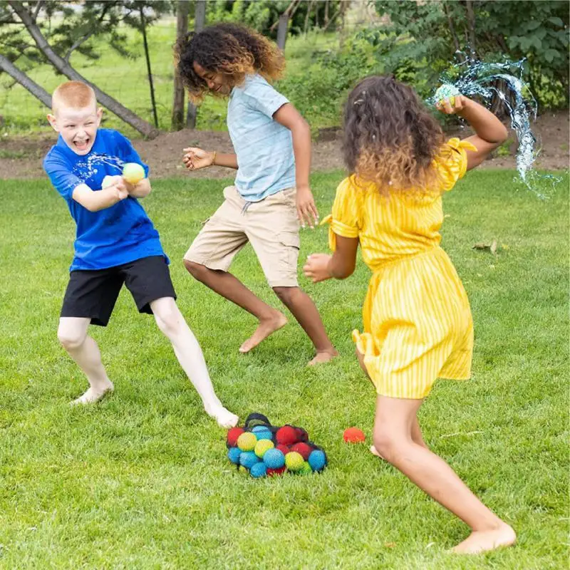 Water Bomb Reusable Water Balloons Swimming Pool Splash Balls Beach Play Toy Soft Kids Fight Games Fighit Games