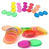 100PCS Colorful Disc Science Magnetic Stick Experiment Game Children Montessori Color Cognitive Math Toys Learning Teaching Aids 3