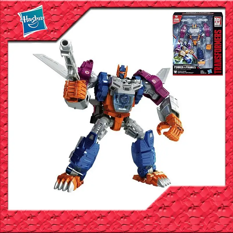 

In Stock Original TAKARA TOMY Transformers OPTIMAL OPTIMUS Leader PVC Anime Figure Action Figures Model Toys