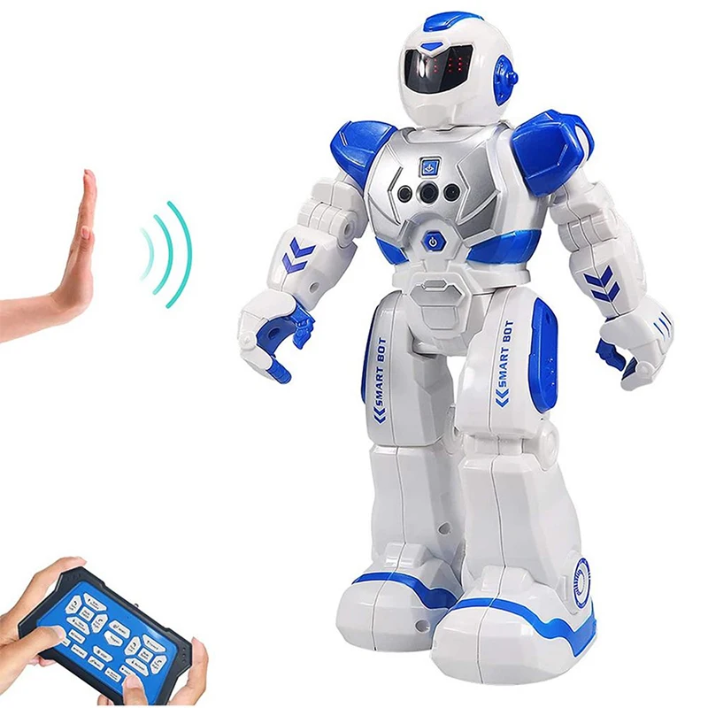 2021 Hot RC Robot Smart Action Walk Singing Dance Action Figure Gesture Sensor Toys Gift for Children