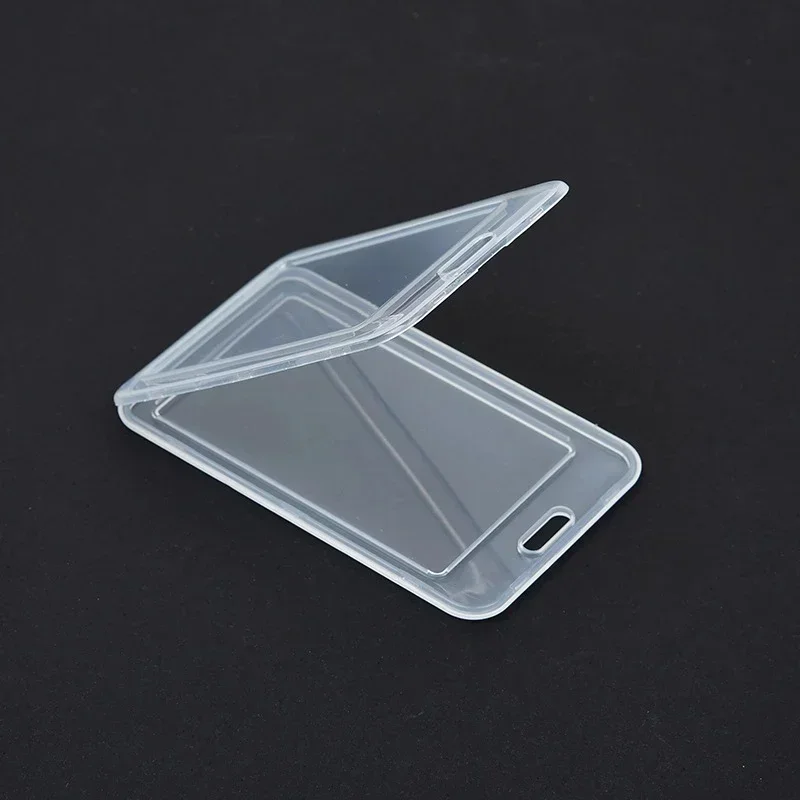 Transparent Card Cover Women Men Student Bus Card Badge Holder Business Bank ID Credit Cards School Supplies WaterProof Shell 4