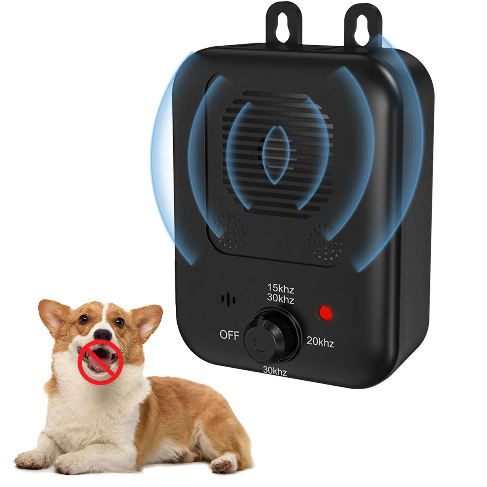 

Anti Ultrasonic Dog Barking Control Devices with 3 Modes Bark Box Sonic Barking Deterrent Devices Safe for Dogs & People