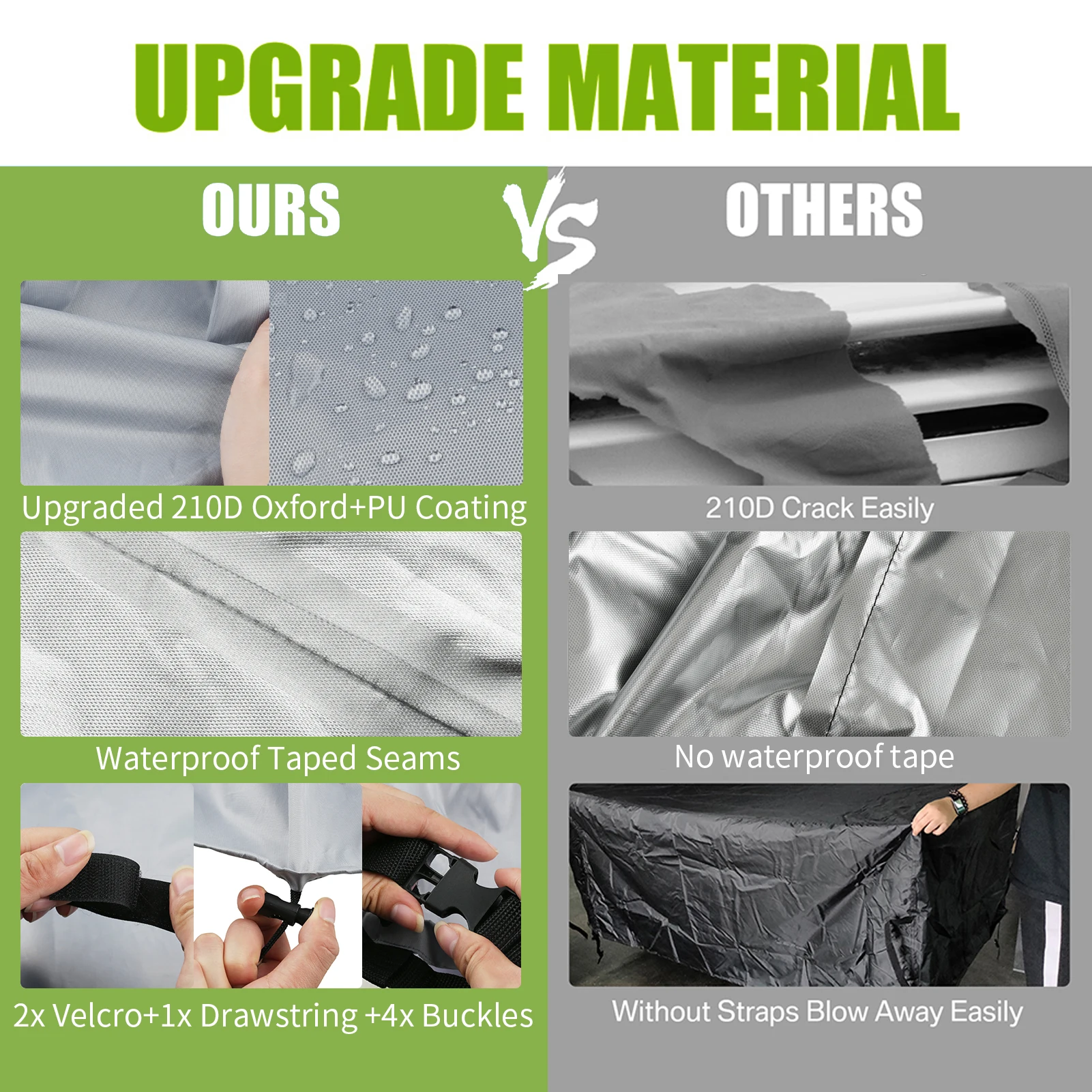 Waterproof Outdoor Furniture Covers - Premium Dust & Weather Resistant Protector for Garden Chairs and Tables