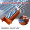 6x13 6x16 18650 Lithium Battery Adjustable Clamp Compatible For Spot Welding Machine Use With Or Without Roller Baseboard 3