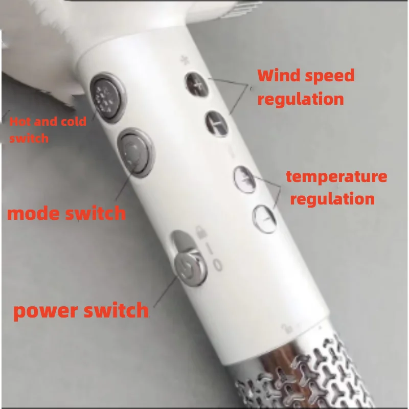 KULILANG Hair Dryer Professional Hair blower 1900W High Power Overheating Protection Strong Wind Drying Hair Care Styling Tool 3
