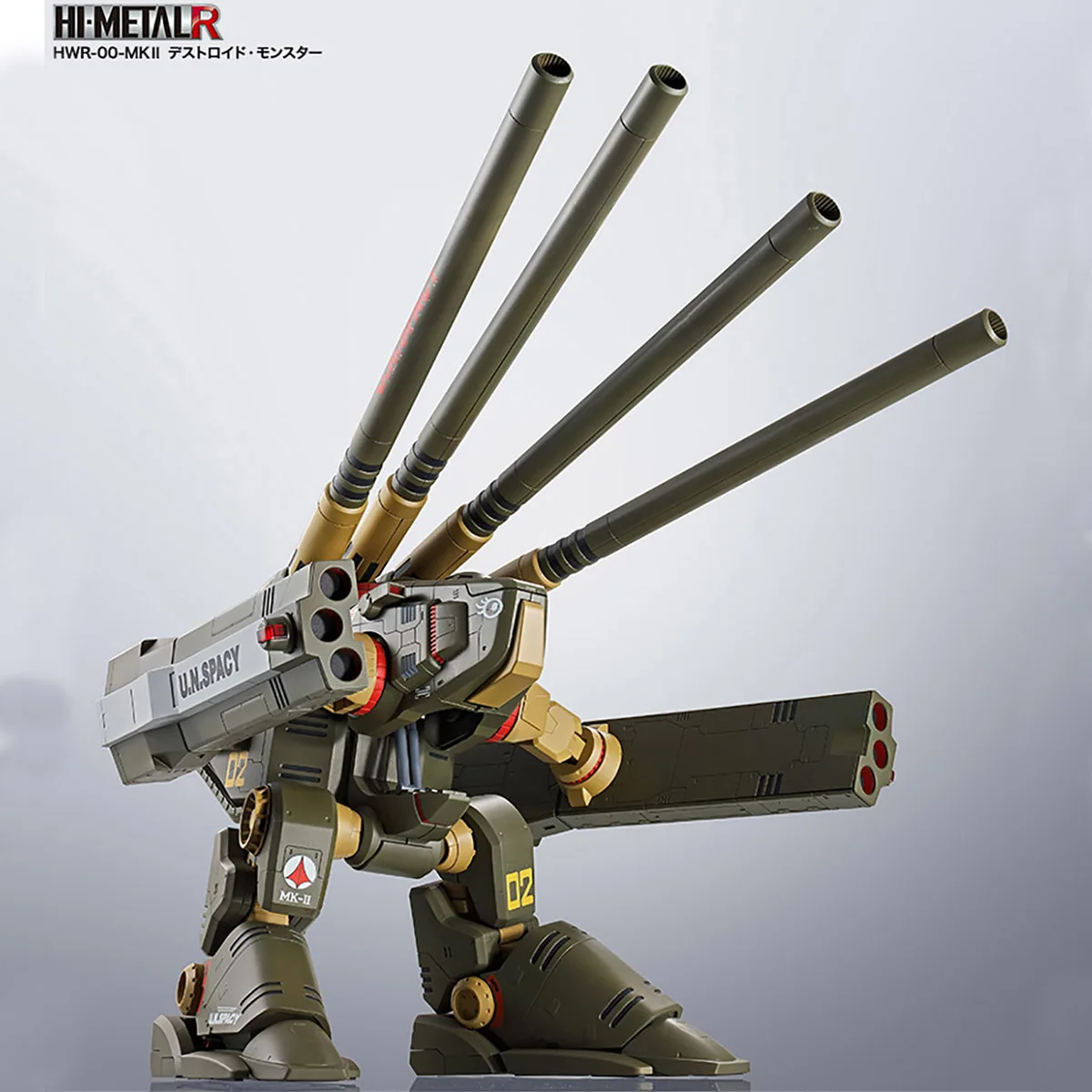 Hi-METAL R《MACROSS》HWR-00-MKII Destroid Monster Figure Model
