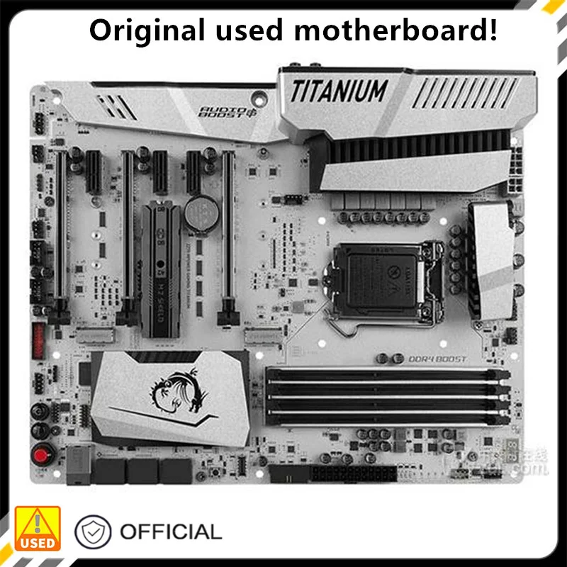 

For Z270 MPOWER GAMING TITANIUM Original Used Desktop Intel Z270 64GB DDR4 Motherboard LGA 1151 i7/i5/i3 USB3.0 SATA3