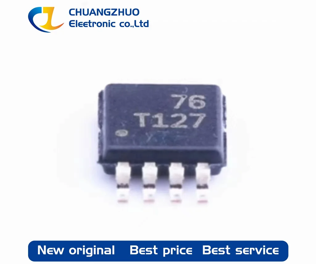 

10Pcs/Lot New original TMP75AIDGKR T127 VSSOP-8-0.65mm Temperature Sensors