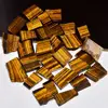 50g  Natural Tiger's Eye Slice Rough Gemstone Raw Tiger Eye Stone Small Slab 1
