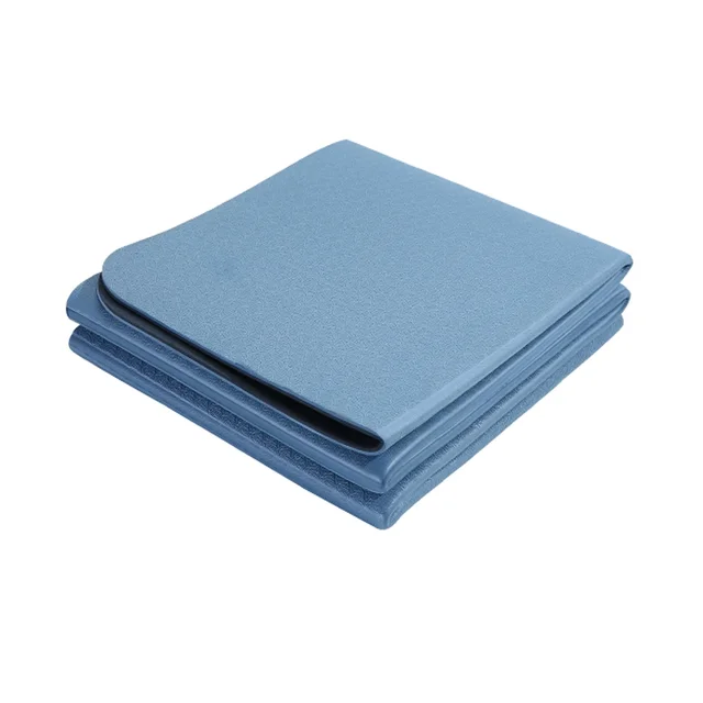 180cmx57cmx0.4cm TPE Folding Yoga Mat Portable Non-Slip Shock-Absorbent Noise-Free Convenient for Home Travel Fitness Exercise 2