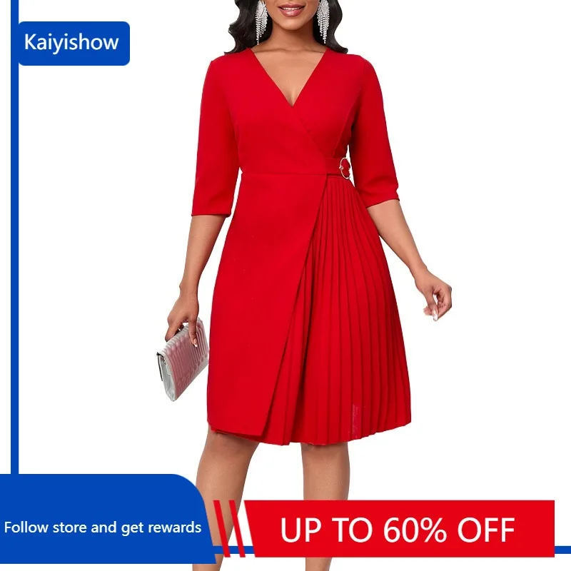 

Sexy V-Neck African Dresses for Women 2023 Summer Clothes Long Pleat Dress Party White Black Elegant Robe Longue Femme
