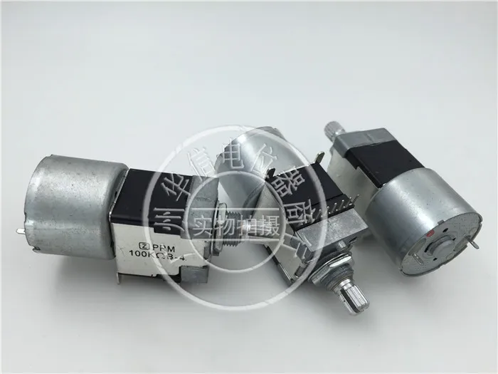 

[VK] [WHE 1615A] Domestic Z double with motor potentiometer B100K -4 handle length 15MM flower switch