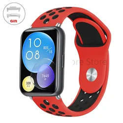 Breathable Silicone Sport Wristband for Smartwatch - Vitality Bracelet Accessories (1 Red black)