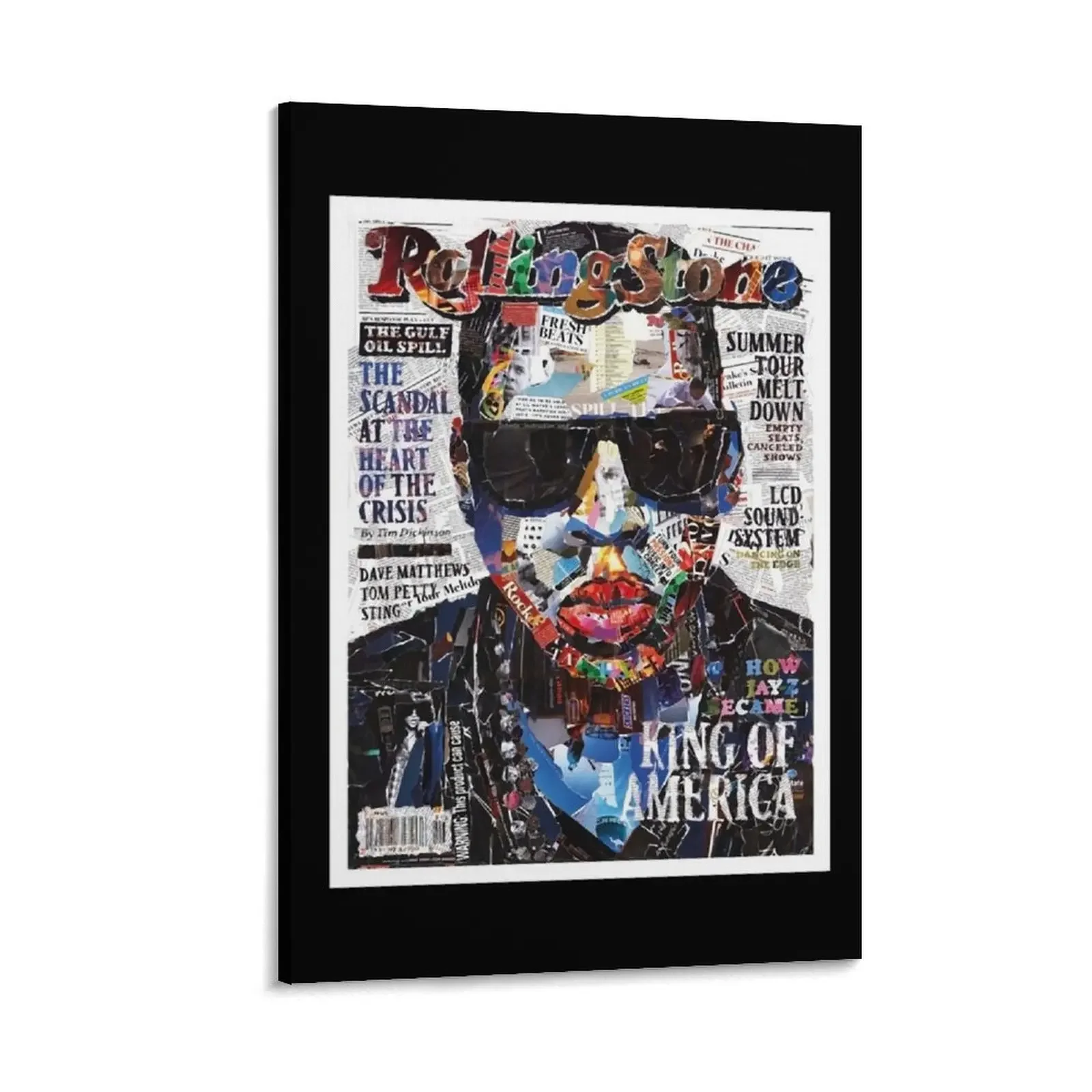 news poster Canvas Painting decorative frames wall room Wall paintings