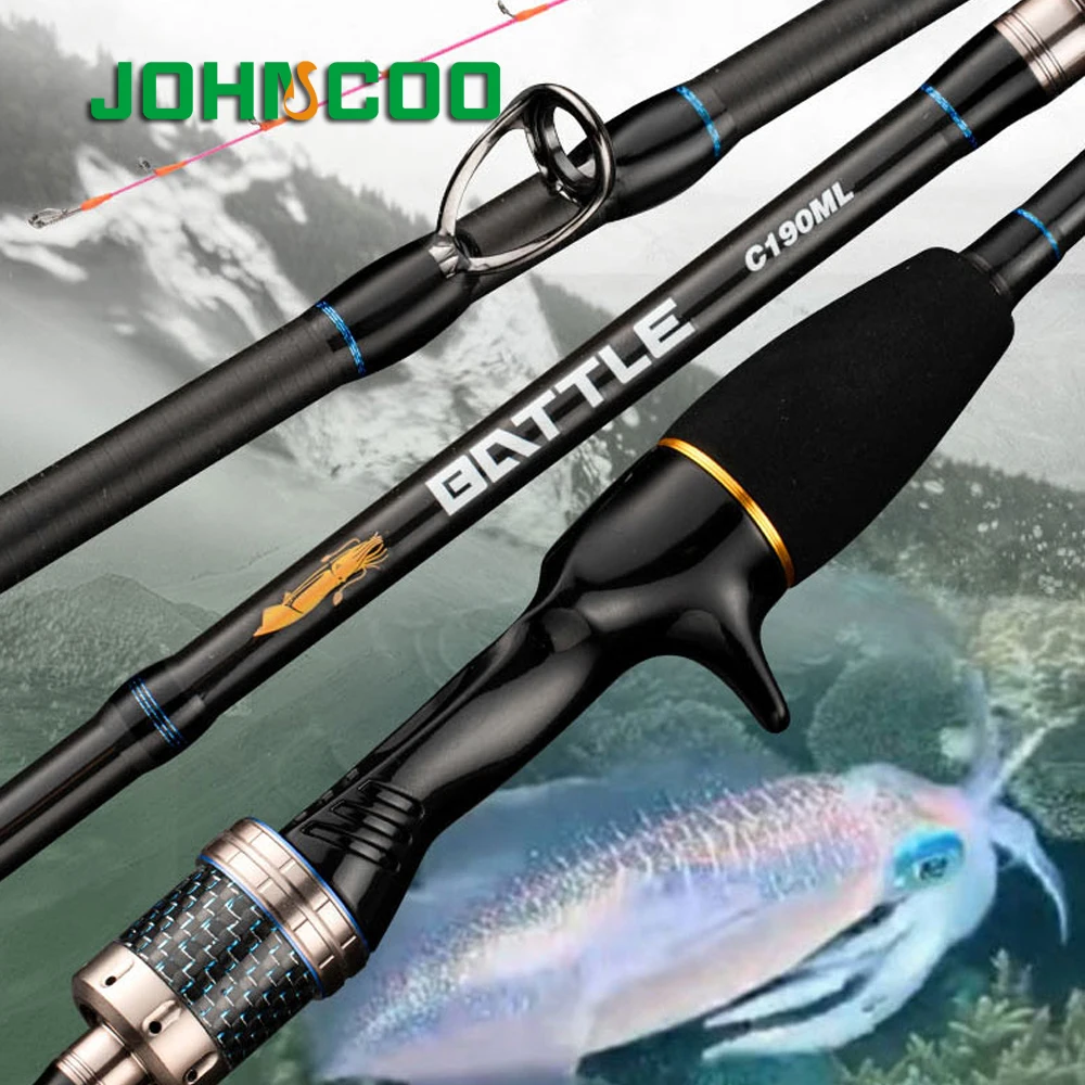 

Рыболовная удочка-Осьминог JOHNCOO 1,90 м, телескопическая удочка 190 мл, ПЭ 0,8-1,5, вес приманки 20-150 г