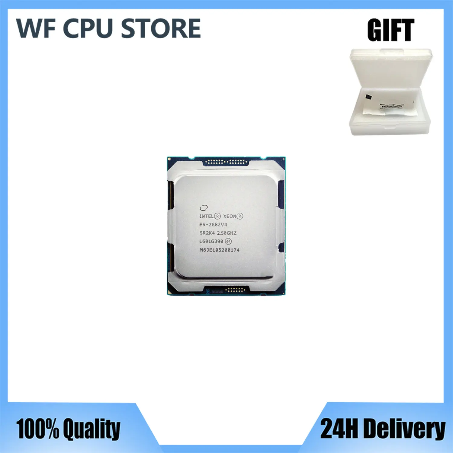 

Intel Xeon E5-2682 v4 E5 2682 v4 E5 2682v4 2.5 GHz sixteen cores CPU Processor 40M 120W 14nm LGA 2011-3