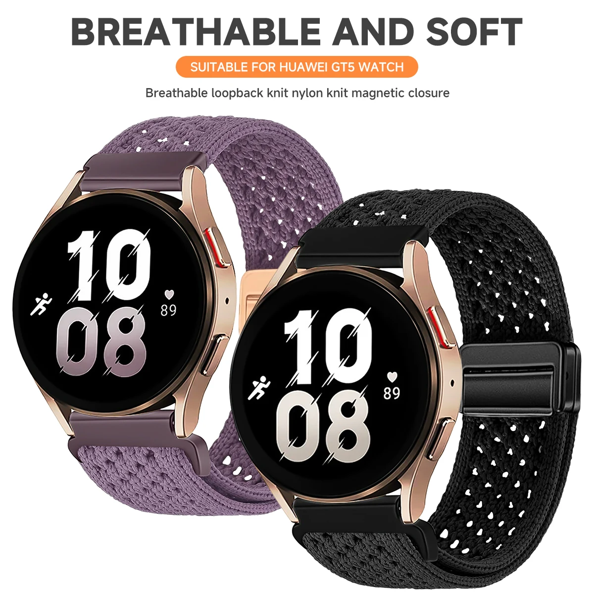 Universal 22/20mm Premium Smartwatch Replacement Strap