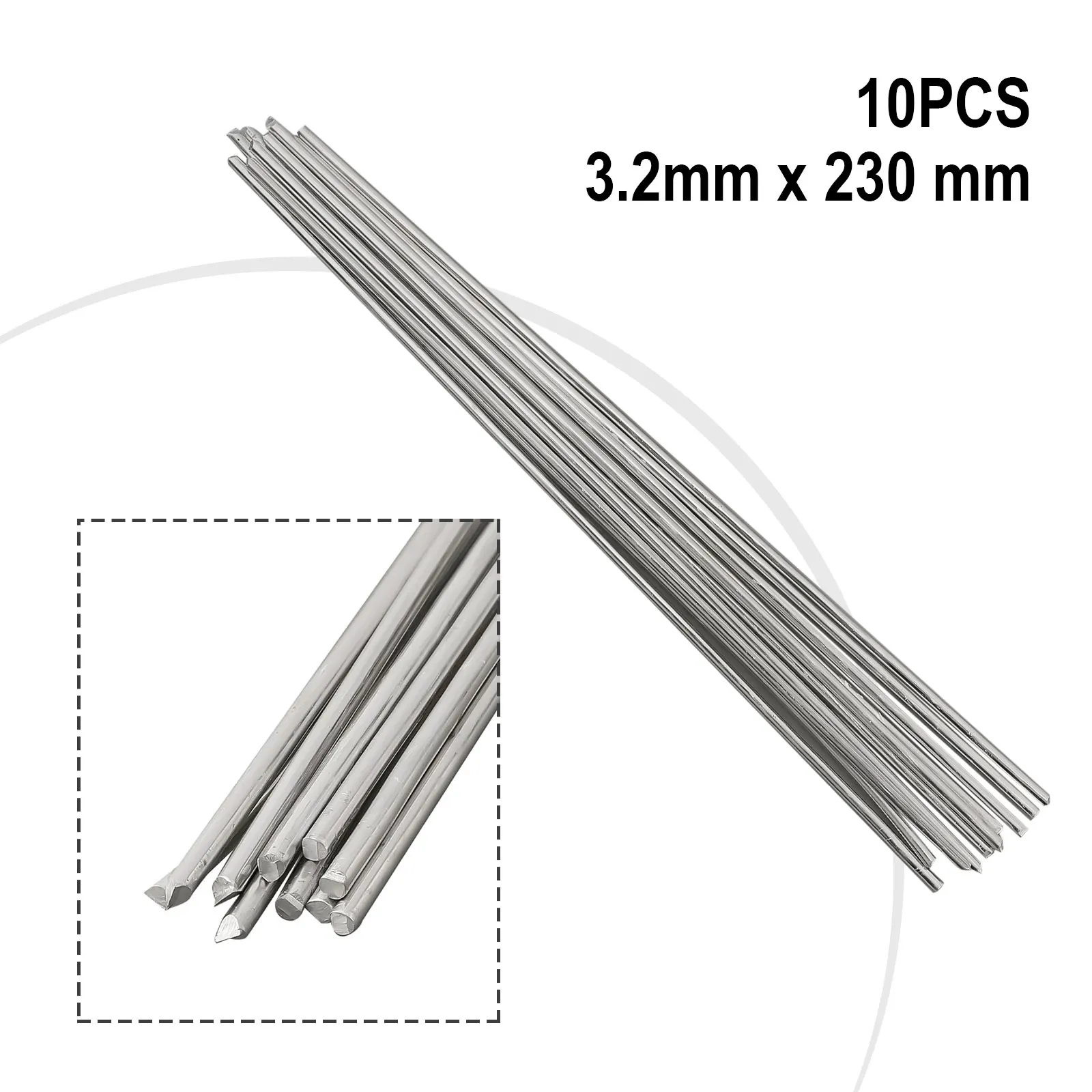 

Low Temperature Welding Rods Soldering Brazing Equipment Accessories 10*Aluminium Welding Rods For Welding Alloys