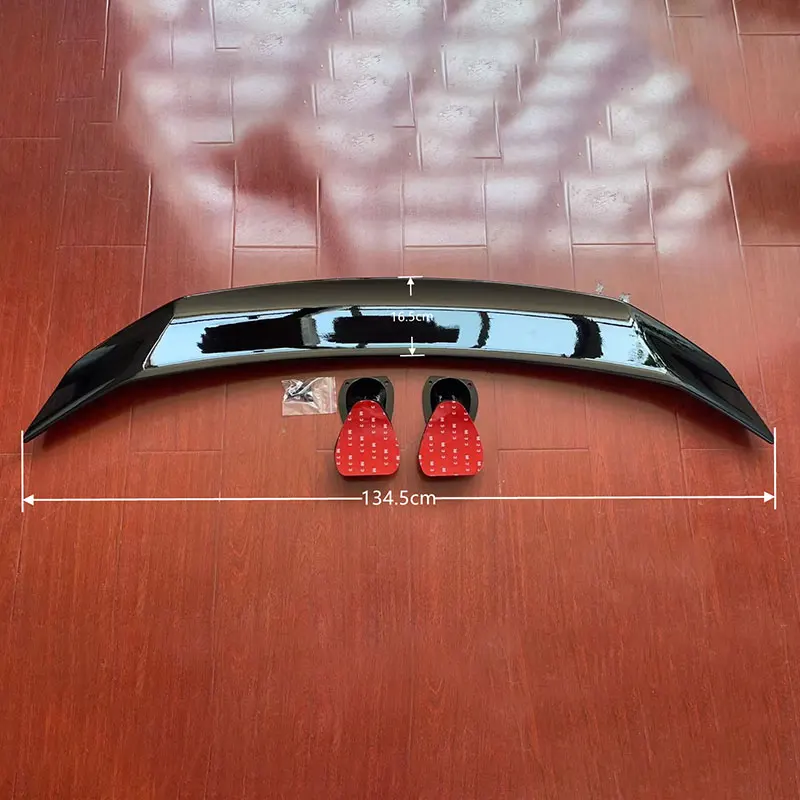 Car Styling 5D Carbon Fiber Spoiler Wings DIY Refit Trunk Lid Universal For BMW Toyota Honda Kia Hyundai Opel Mazda VW Tuning