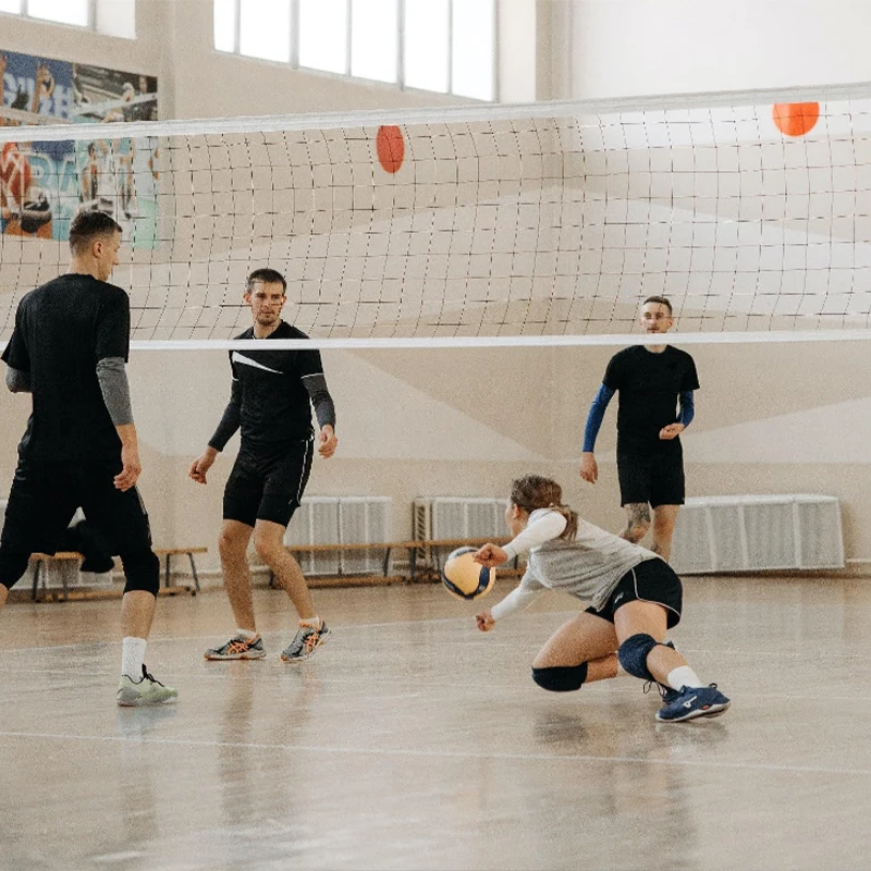 950X100CM Portable Badminton Volleyball Net Indoor or Outdoor for Beach Volleyball Net Professional Standard Tennis Training 4
